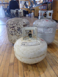 lot 42 image: 3 Propane Tanks