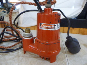lot 43 image: Coleman Sump Pump