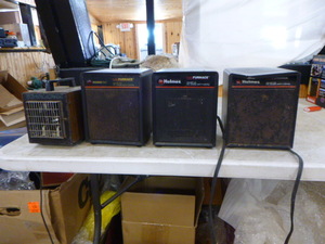 lot 47 image: 4 Electric Heaters