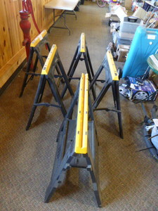 lot 59 image: 5 Saw Horses