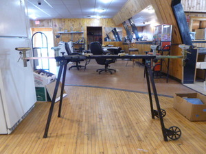 lot 68 image: Wolfcraft Miter Saw Stand