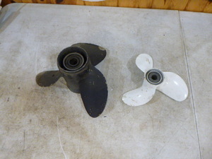 lot 90 image: 2 Boat Motor Propellers