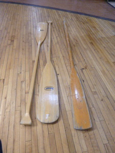 lot 93 image: Feather Light Canoe Oars