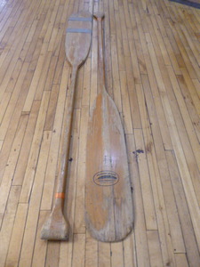 lot 94 image: Feather Brand Oars