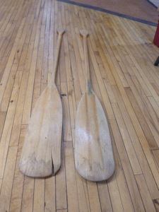 lot 95 image: Canoe Oars