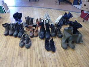 lot 139 image: Variety of Boots and Shoes