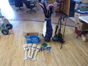 lot 151 image: Womens Golf Clubs and Bag