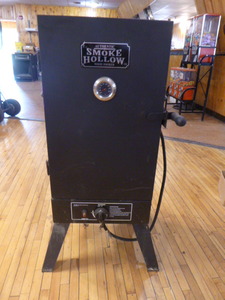 lot 156 image: Authentic Smoke Hollow Propane Wood Smoker
