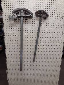 lot 895 image: Lot of (2) Conduit  Pipe Benders
