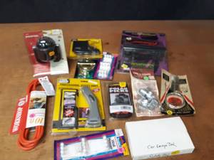 lot 916 image: Lot of New in Package Tools and Hardware