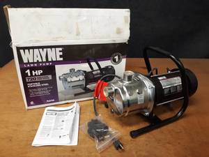 lot 930 image: Unused Wayne Lawn Pump 1 HP 115V