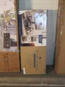 Whalen Furniture - 3-in-1 Console for Most Flat-Panel TVs Up to 65 - Brown Cherry