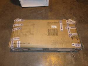Walker Edison Highboy 48 in. TV Stand with Storage Espresso WQ42BC3ES