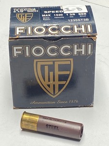 lot 1-D image: (25) Rounds Fiocchi 12gauge Speed S...