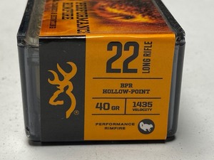 lot 56 image: (100) Rounds Browning BPR .22LR 40g...