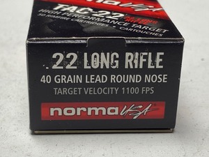 lot 59-C image: (50) Rounds Norma Tac-22 High-Perfo...