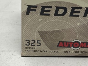 lot 118 image: (325) Rounds Federal AutoMatch .22L...