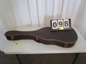 Brown Guitar Case