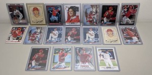 lot 12 image: Amazing (18) Card collection of Shohei Ohtani Baseball Cards