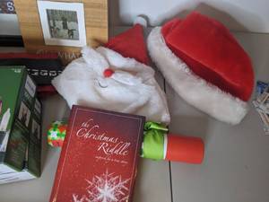 lot 108 image: Christmas Decor - Hanging Decor, Lights, Candles & More