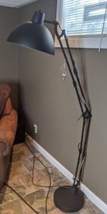 lot 111 image: Versatile Adjustable Floor Lamp