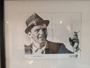 lot 112 image: Trio of Framed Sinatra Prints