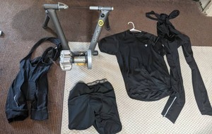 lot 48 image: CycleOps Fluid2 Trainer, Biking Clothing & Accessories Nashbar, Louise Gareau, Bontrager, Novara