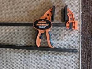 lot 59 image: Jorgensen E-Z HOLD Medium Duty 36 Bar Clamp
