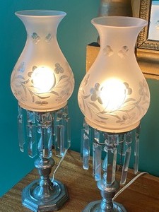 Pair of Vintage Table Top Lamps