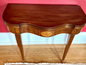 Flip Top Vintage Table