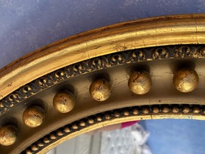 Vintage Gold Eagle Figurine Mirror