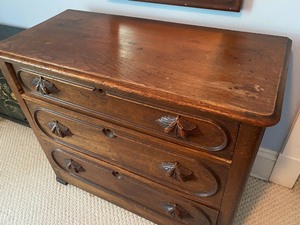 Vintage Dresser and Coordinating Mirror