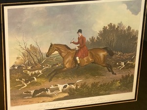 Vintage Framed Portrait of Henry Oldaker