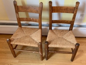 Three Vintage  Childrens Chairs
