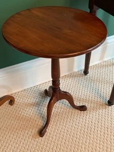 Three Petite Vintage Accent Tables