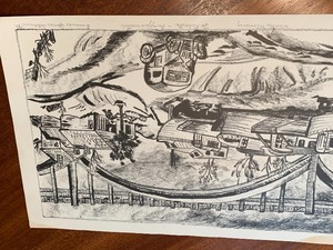 Signed Vintage Etching