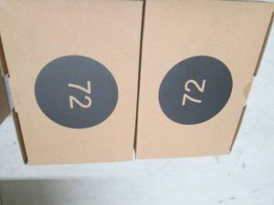 lot 66 image: 4 pakages of 72 holiday cards with ...