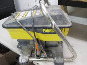 lot 147 image: wagner paint sprayer powers on ...
