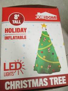lot 170 image: joiedomi 8 foot tall holiday inflat...