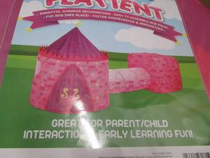 lot 197 image: joyin pink princess castle premium ...