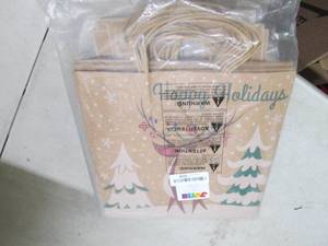 lot 203 image: joyin 24 pack of kraft christmas ba...