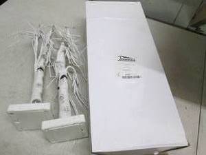 lot 214 image: joiedomi 24 inch pre-lit white birc...
