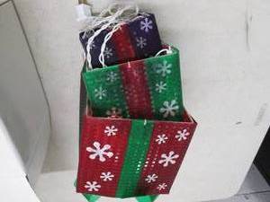 lot 217 image: joiedomi christmas light boxes deco...