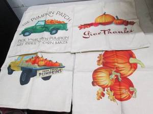 lot 223 image: joyin fall pumpkin harvest pillow c...