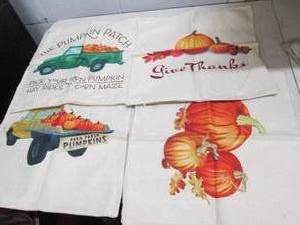 lot 230 image: joyin fall pumpkin harvest pillow c...