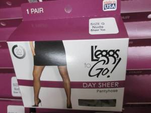lot 241 image: case of 36 leggs to go day sheer pa...
