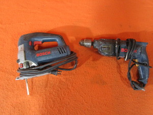 lot 20 image: Bosch Hammer Drill & Jig Saw