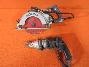 lot 31 image: Skill Saw & Metal Shears