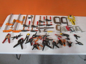 lot 49 image: Misc. Clamps