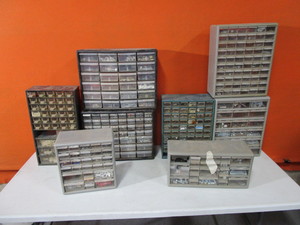 lot 91 image: Hardware Cabinets  Contents